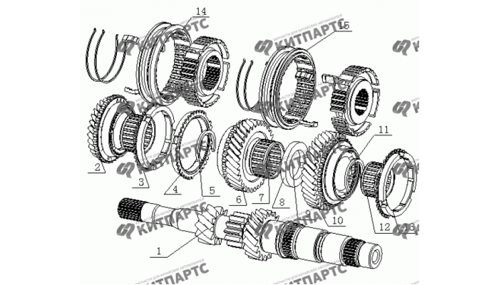 Схема кпп geely mk